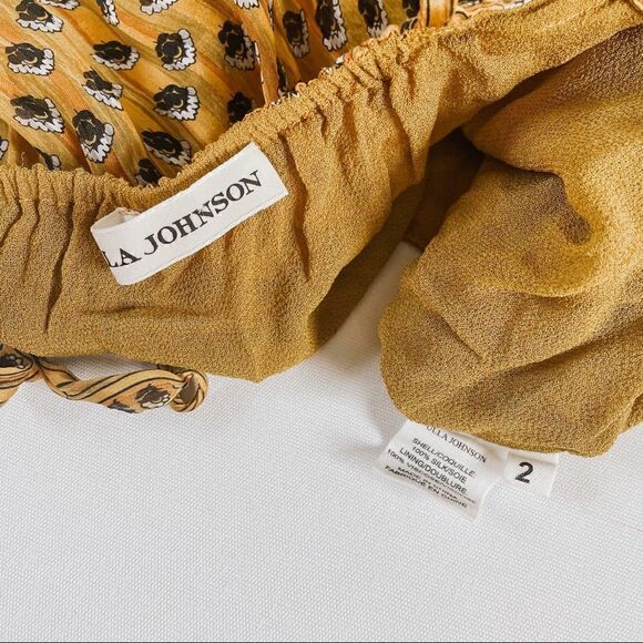 Ulla Johnson Midi Dress Talin Silk - Picture 8 of 10